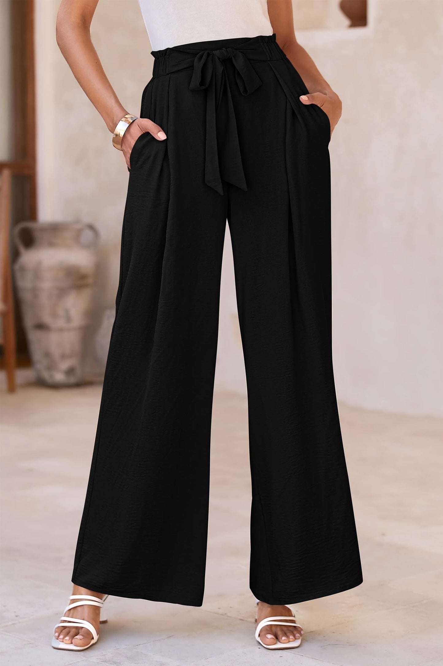 Wide Leg High Waisted Loose