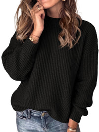 PRETTYGARDEN Women's Crewneck Oversized Sweaters Chunky Knit Long Sleeve Casual Loose Pullover Tops 2026 Trendy Fall Clothes