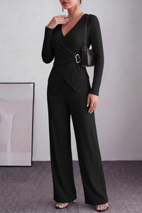PRETTYGARDEN Women Fall 2 Piece LoungeWear Pant Sets