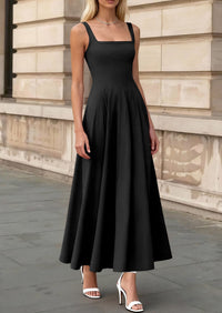 PRETTYGARDEN Cocktail Dresses for Women Formal 2026 Summer Sleeveless A Line Long Flowy Spring Wedding Guest Party Midi Dress PRETTYGARDEN