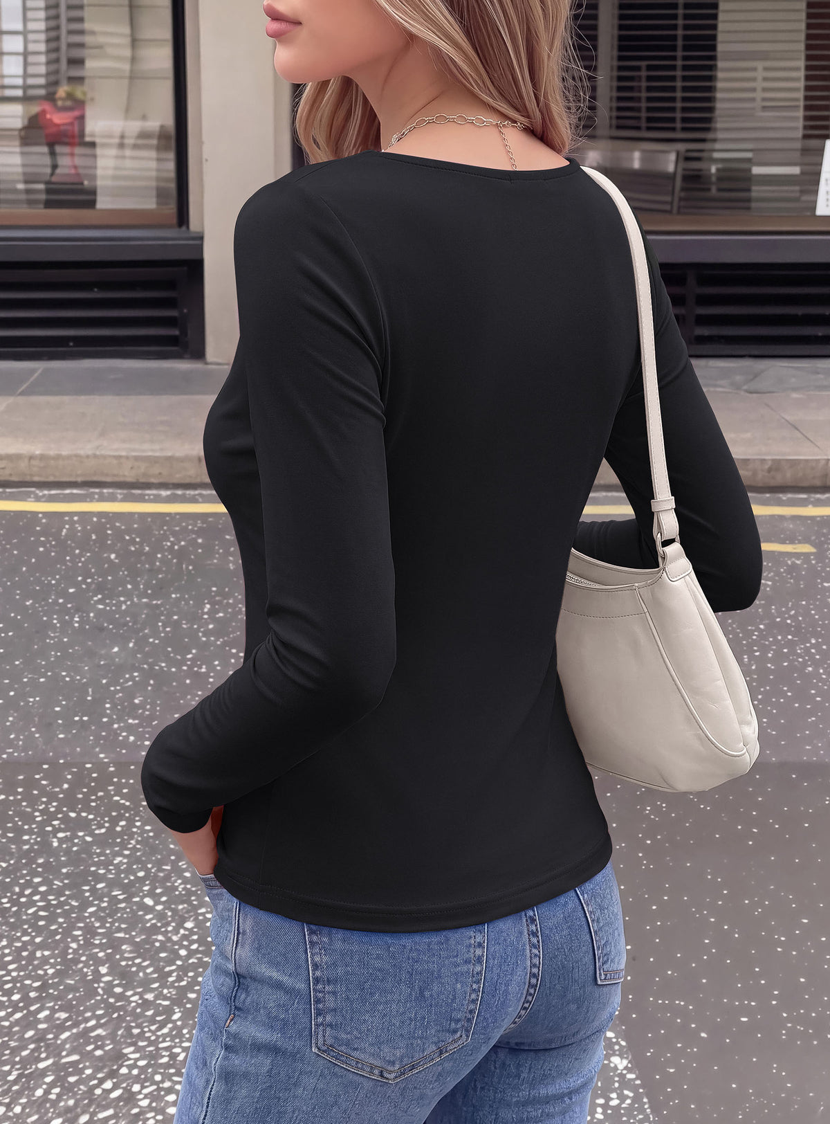 PRETTYGARDEN Cowl Neck Tops for Women Fashion Long Sleeve Shirt  Comfy Ruched Shirts, Soft Lightweight Knit, Chic Cowl Neck Top, Casual Going Out Outfits, Fall Winter Trendy Clothes