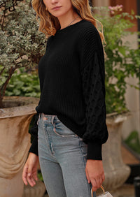 PRETTYGARDEN Women's Fall Pullover Sweater Casual Long Sleeve Loose Chunky Knit Tops Blouse Winter Fashion Clothing