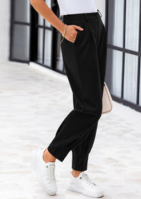 PRETTYGARDEN Womens Dress Pants Business Casual Trendy High Waisted Ankle Length Dressy Trousers Slacks Work Clothes