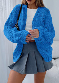 PRETTYGARDEN Cardigan Sweaters for Women Trendy Fall Fashion Long Sleeve Chunky Knit Cardigans Winter Clothing Outfits