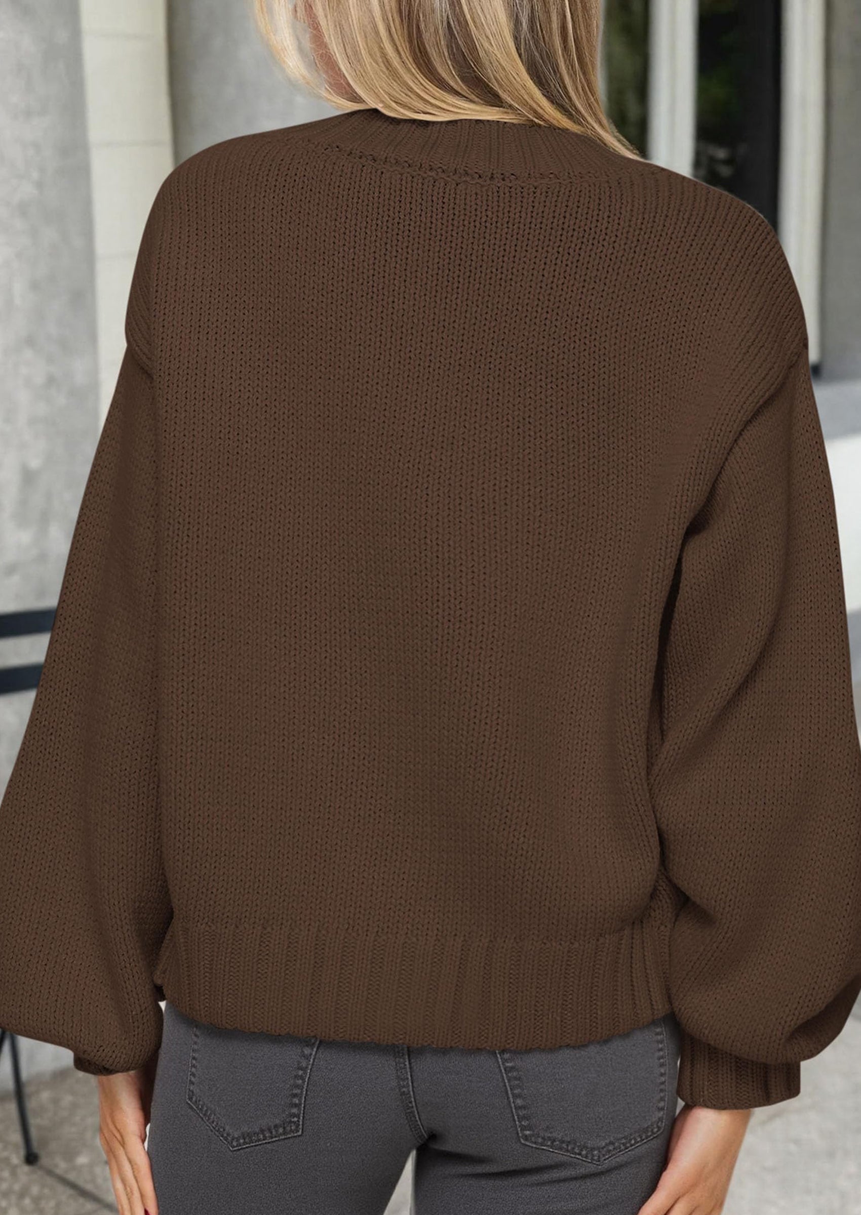 PRETTYGARDEN Women's Winter Cardigan Sweaters Trendy Chunky Knit Long Sleeve Button Up Casual Warm Fall Jackets Coats