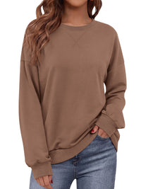 Classic Crewneck Ruched Waist Tee Shirts, Casual Fitted Cute Top, Soft Basic Layering, Y2k Fall Outfits, Fashion Clothing