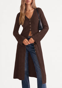 PRETTYGARDEN Women Long Cardigan Bell Sleeve Sweater Dress  Early Fall Fashion, V Neck Button Down Coats, Fit and Flare, Duster Sweater, Business Casual Outfits, Acrylic Cotton Blend