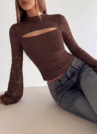 PRETTYGARDEN Womens Tops Fall Sexy Bell Long Sleeve Shirts Cut Out Fitted Y2k Lace Tshirt Ruched Going Out Crop Top 2026