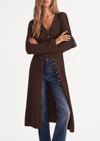 PRETTYGARDEN Women Long Cardigan Bell Sleeve Sweater Dress  Early Fall Fashion, V Neck Button Down Coats, Fit and Flare, Duster Sweater, Business Casual Outfits, Acrylic Cotton Blend