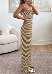 PRETTYGARDEN Summer Sets Women 2 Piece Outfits Matching Striped Loungewear Spring Airport Travel Beach Vacation Clothes PRETTYGARDEN