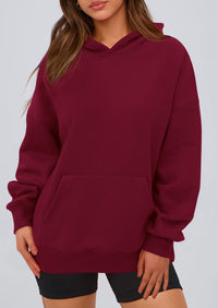 PRETTYGARDEN Womens Oversized Hoodies Fleece Hooded Sweatshirts Long Sleeve Pullover Tops Fall Outfits Winter Clothes