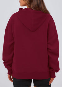 PRETTYGARDEN Womens Oversized Hoodies Fleece Hooded Sweatshirts Long Sleeve Pullover Tops Fall Outfits Winter Clothes