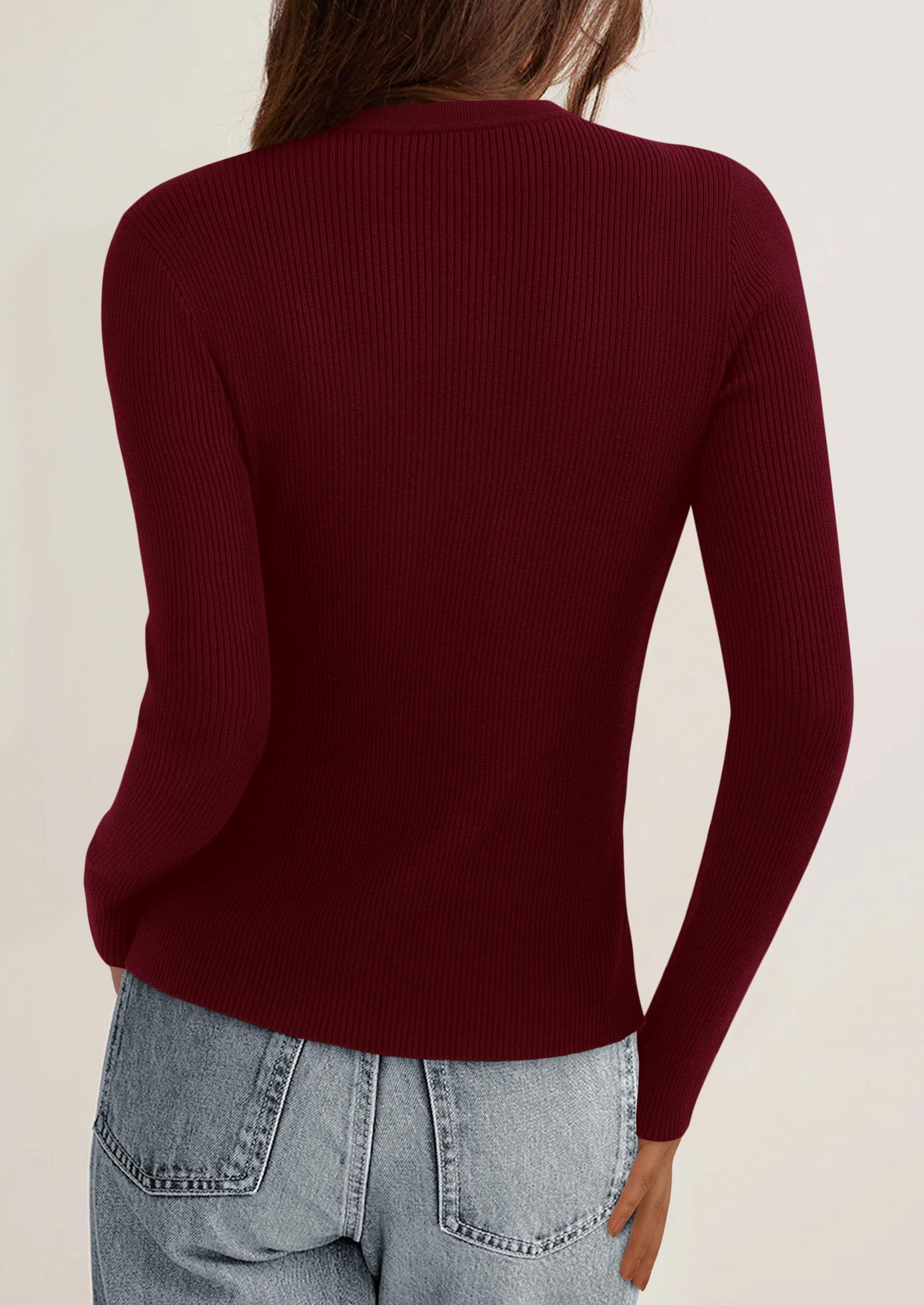 PRETTYGARDEN Womens Fall Cardigan Sweaters Lightweight Long Sleeve Button up Ribbed Knit Tops Winter Fashion Clothes