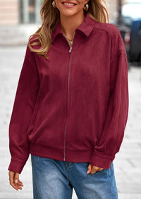 PRETTYGARDEN Women's Faux Suede Motorcycle Jacket Trendy Fall Fashion Oversized Zip Up Coats Winter Clothes Outerwear