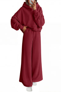 PRETTYGARDEN Women 2 Piece Lounge Sets Long Sleeve Hoodies Wide Leg Sweatpants Sweatsuits Workout Set Fall Outfits 2026