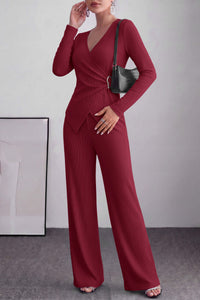 PRETTYGARDEN Women Fall 2 Piece LoungeWear Pant Sets