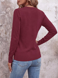 PRETTYGARDEN Womens Sweaters Long Sleeve Lightweight Knit Pullover Tops Crewneck Button Cuff Dressy Casual Fall Outfits 2026