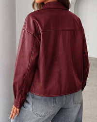PRETTYGADEN Women's Faux Leather Jacket Fall Fashion Button Down Winter Coats Motorcycle Bomber Jackets Outerwear 2026