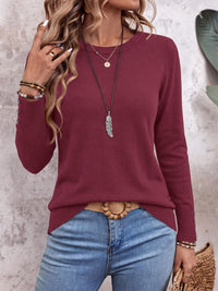 PRETTYGARDEN Womens Sweaters Long Sleeve Lightweight Knit Pullover Tops Crewneck Button Cuff Dressy Casual Fall Outfits 2026