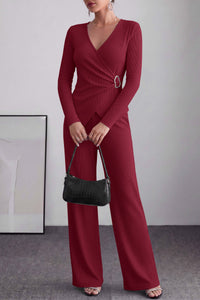 PRETTYGARDEN Women Fall 2 Piece LoungeWear Pant Sets