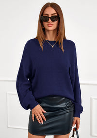 PRETTYGARDEN Women's Fall Oversized Sweaters Dressy Casual Long Sleeve Chunky Knit Winter Pullover Tops Holiday Outfits PRETTYGARDEN