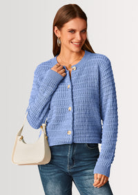 PRETTYGARDEN Women's Knit Cardigan Sweaters Casual Long Sleeve Open Front Button Down Trendy Jackets Outerwear