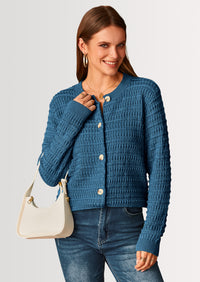 PRETTYGARDEN Women's Knit Cardigan Sweaters Casual Long Sleeve Open Front Button Down Trendy Jackets Outerwear