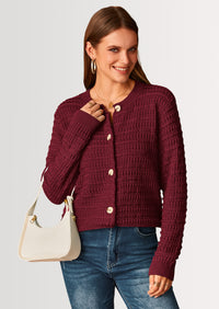 PRETTYGARDEN Women's Knit Cardigan Sweaters Casual Long Sleeve Open Front Button Down Trendy Jackets Outerwear