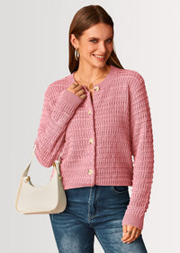 PRETTYGARDEN Women's Knit Cardigan Sweaters Casual Long Sleeve Open Front Button Down Trendy Jackets Outerwear