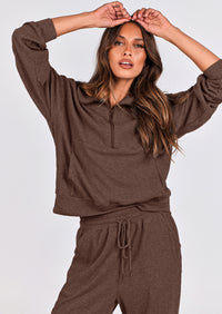 PRETTYGARDEN Women's Fall 2 Piece Lounge Sets Zip Up Sweatshirt Jogger Pants Sweat Track Suits Travel Outfit Winter Clothing