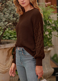 PRETTYGARDEN Women's Fall Pullover Sweater Casual Long Sleeve Loose Chunky Knit Tops Blouse Winter Fashion Clothing