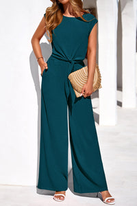 PRETTYGARDEN Women 2 Piece Lounge Sets Casual Summer Outfits Cap Sleeve Strappy Crop Tops Wide Leg Pant Tracksuit PRETTYGARDEN