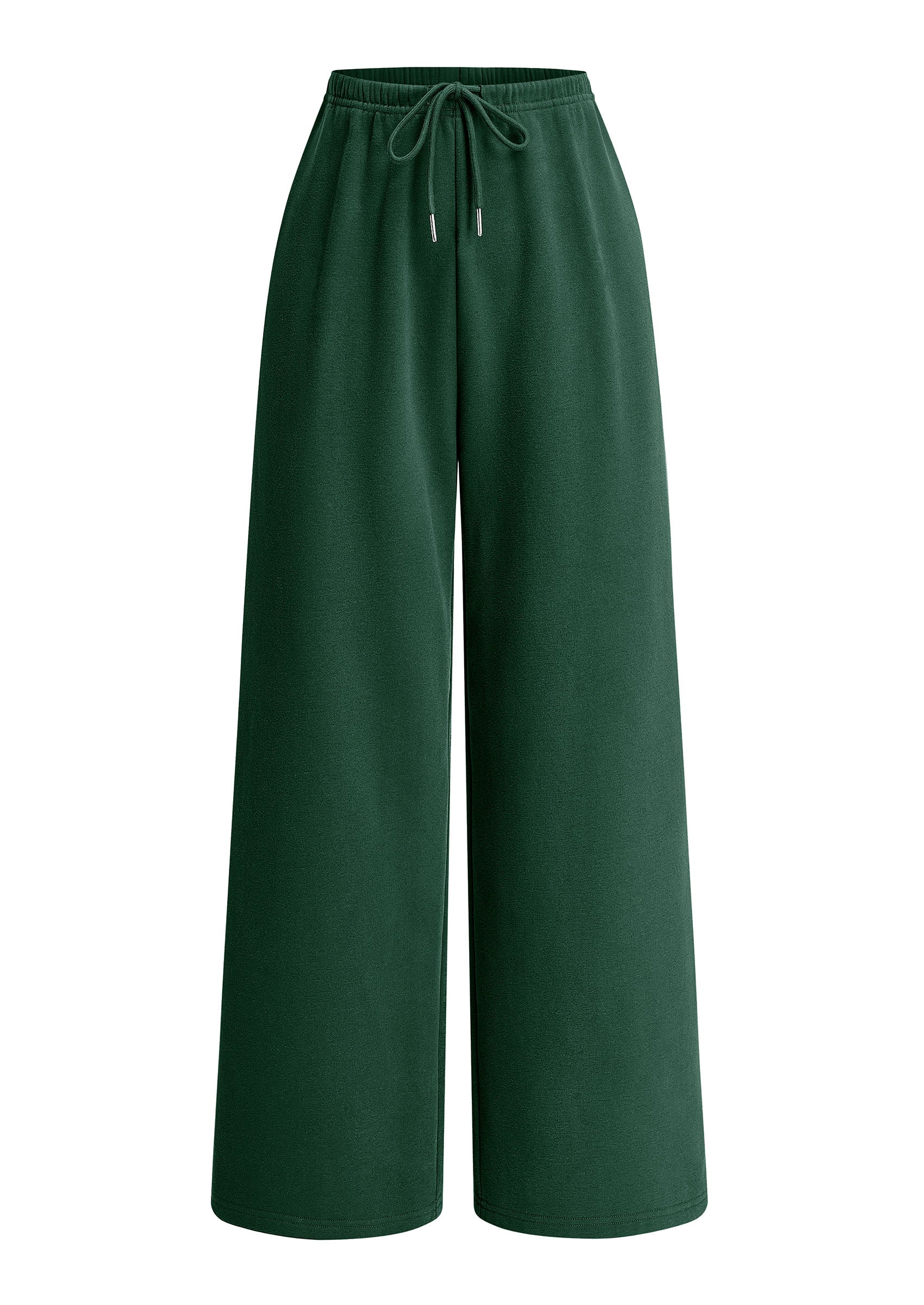 PRETTYGARDEN Womens Wide Leg Sweatpants Fleece Lounge Pants | Elastic Drawstring Waist,Baggy Jogger Yoga Sweat pants,Pockets,Fall Winter Clothes,Loose Daily Casual & Loungewear Trousers