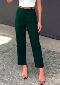 PRETTYGARDEN Womens Dress Pants Summer 2026 Work Clothes Tapered High Waisted Trousers Slacks Pockets Business Casual Outfits