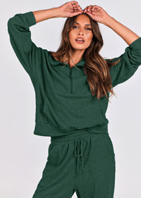 PRETTYGARDEN Women's Fall 2 Piece Lounge Sets Zip Up Sweatshirt Jogger Pants Sweat Track Suits Travel Outfit Winter Clothing