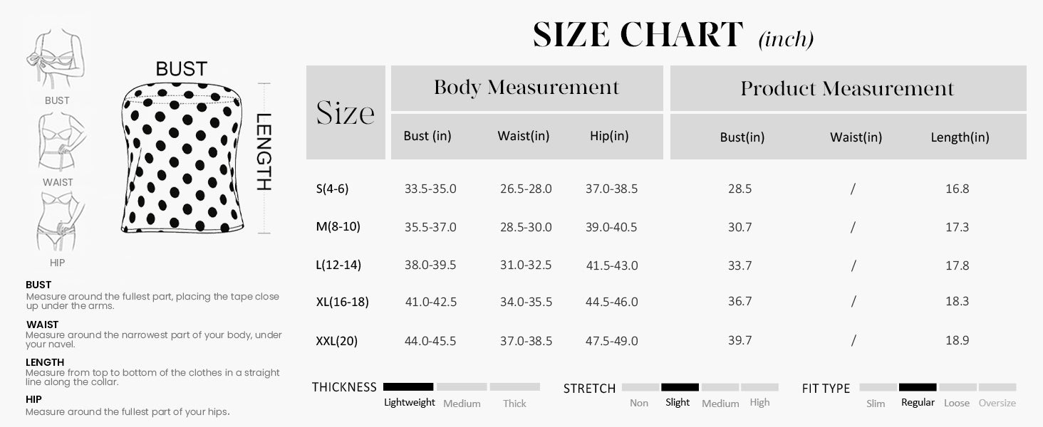 PRETTYGARDEN Strapless Tube Tops for Women Summer Sleeveless Backless Polka Dot Going Out Top Bandeau Cute Y2k Shirt