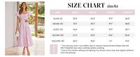 PRETTYGARDEN Women's Summer Casual Midi Dress Puffy Short Sleeve Square Neck Smocked Tiered Ruffle Dresses