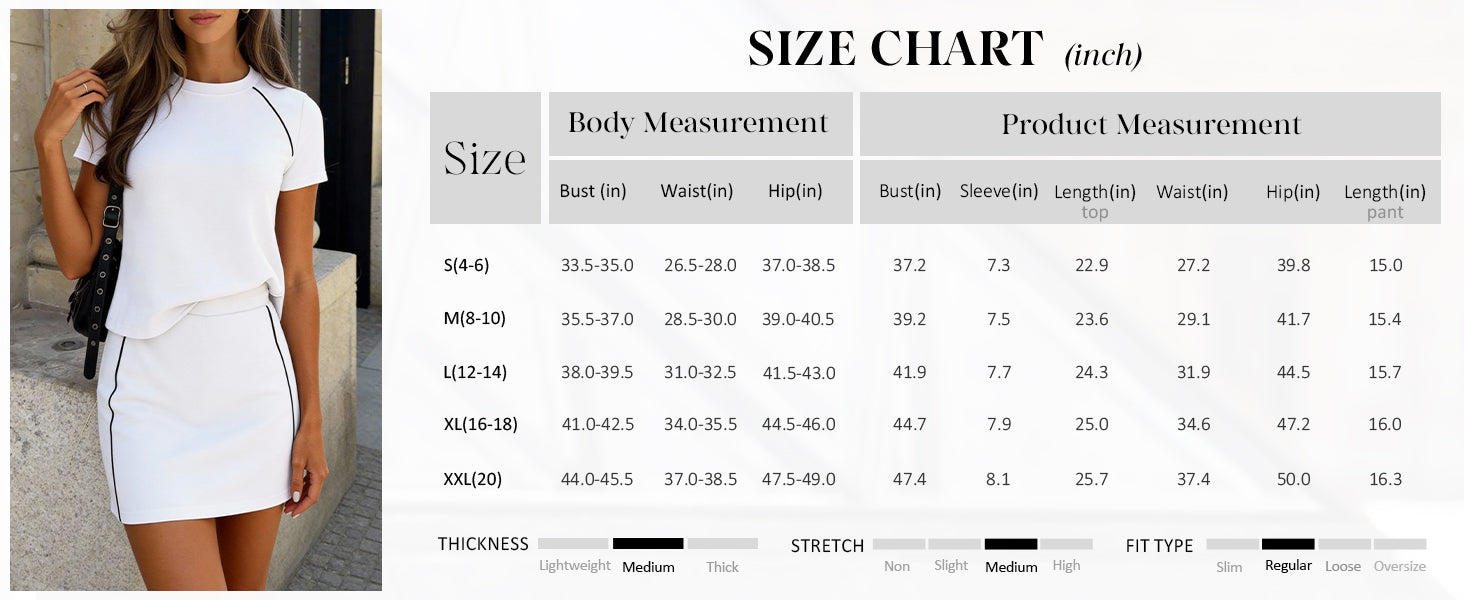 PRETTYGARDEN Women's Summer 2 Piece Skirt Sets Short Sleeve Shirts Tops Skorts Matching Workout Clothes Travel Outfits PRETTYGARDEN