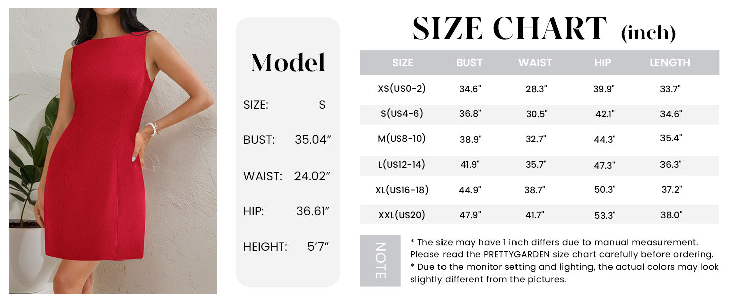 PRETTYGARDEN Womens Formal Short Dresses Summer Sleeveless Boat Neck A Line Elegant Mini Cocktail Party Dress