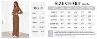PRETTYGARDEN Casual Two Piece Sets for Women Fall Outfits Asymmetrical Off Shoulder Tops Wide Leg Pants Knit Lounge Set