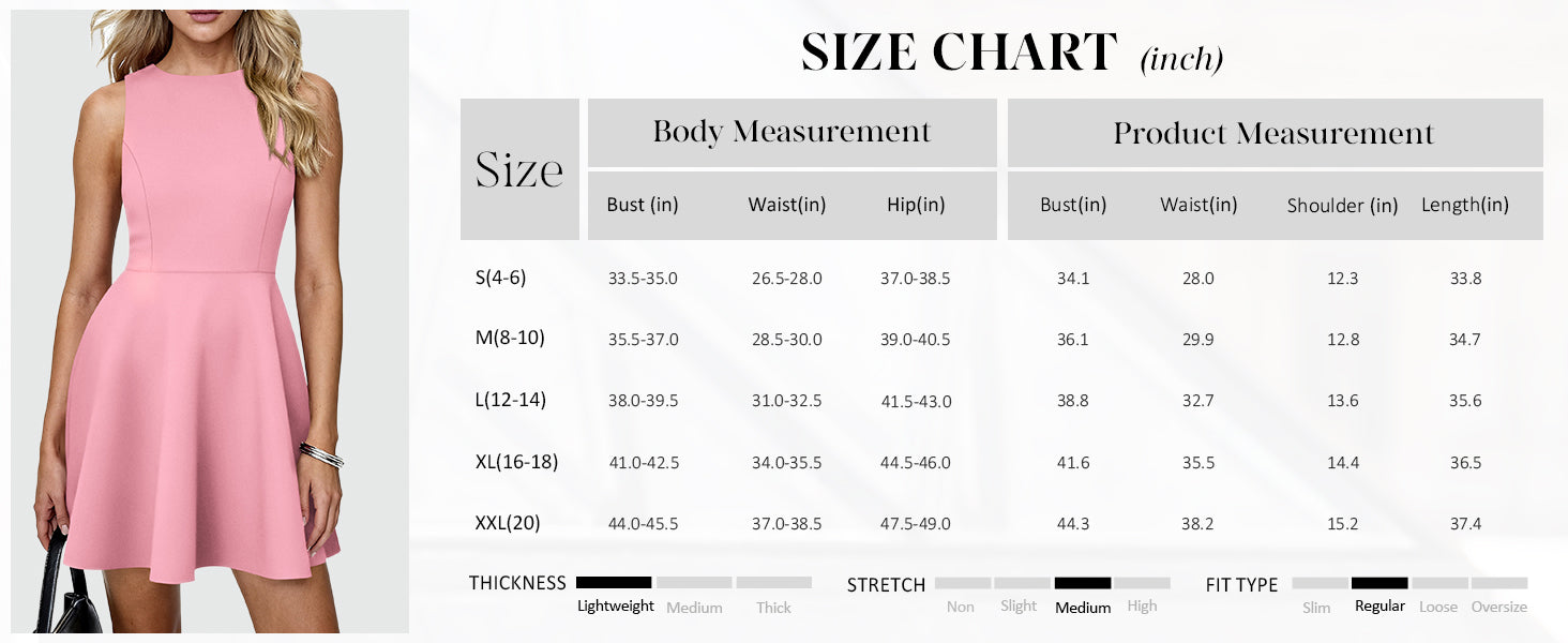 PRETTYGARDEN A Line Dresses for Women Elegant Classy Sleeveless Summer Short Tank Cocktail Party Spring Mini Dress PRETTYGARDEN