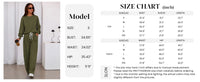 PRETTYGARDEN Womens 2 Piece Sets Long Sleeve Sweatshirt Wide Leg Pants Loose Matching Lounge Set Trendy Fall Outfits