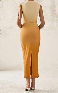 PRETTYGARDEN Women's Summer Maxi Floral Dresses Ruched Bodycon Sleeveless Mesh Formal Wedding Guest Cocktail Split Long Dress PRETTYGARDEN