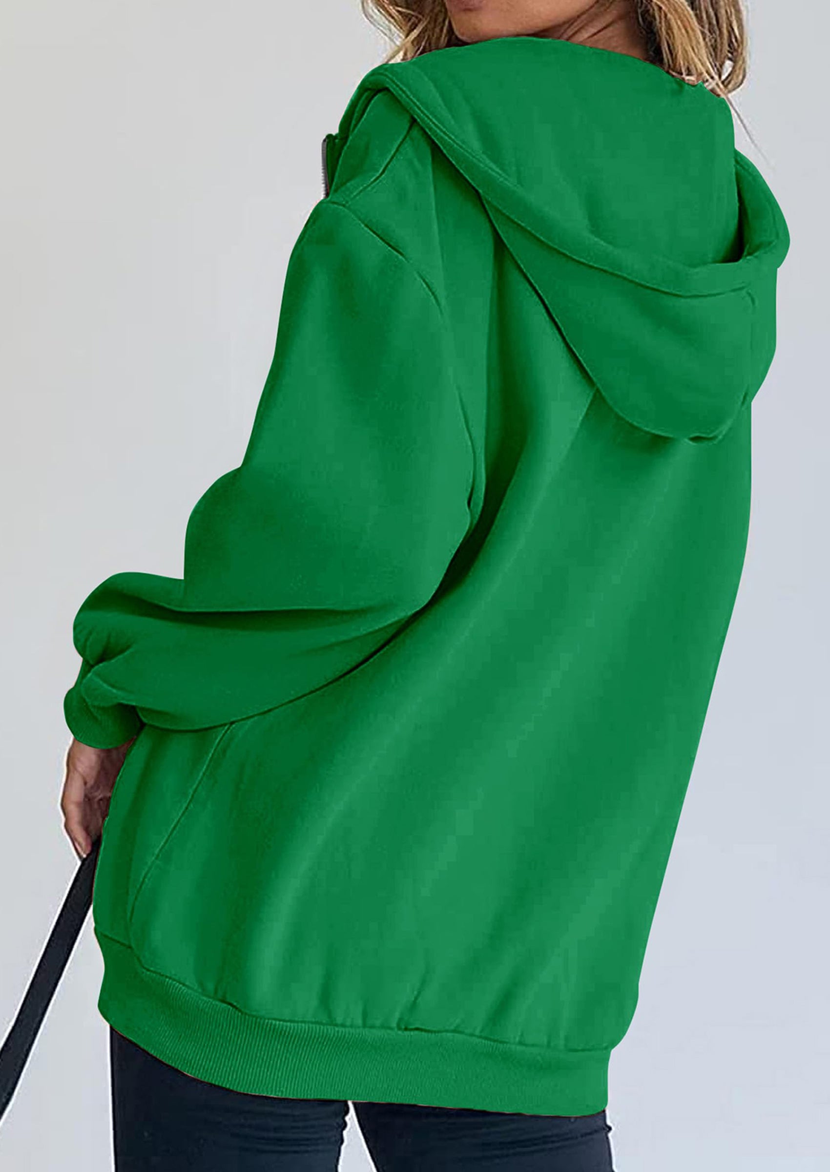 PRETTYGARDEN Women's Zip Up Y2K Hoodies Casual Long Sleeve Sweatshirts Fall Spring Track Jackets with Pockets