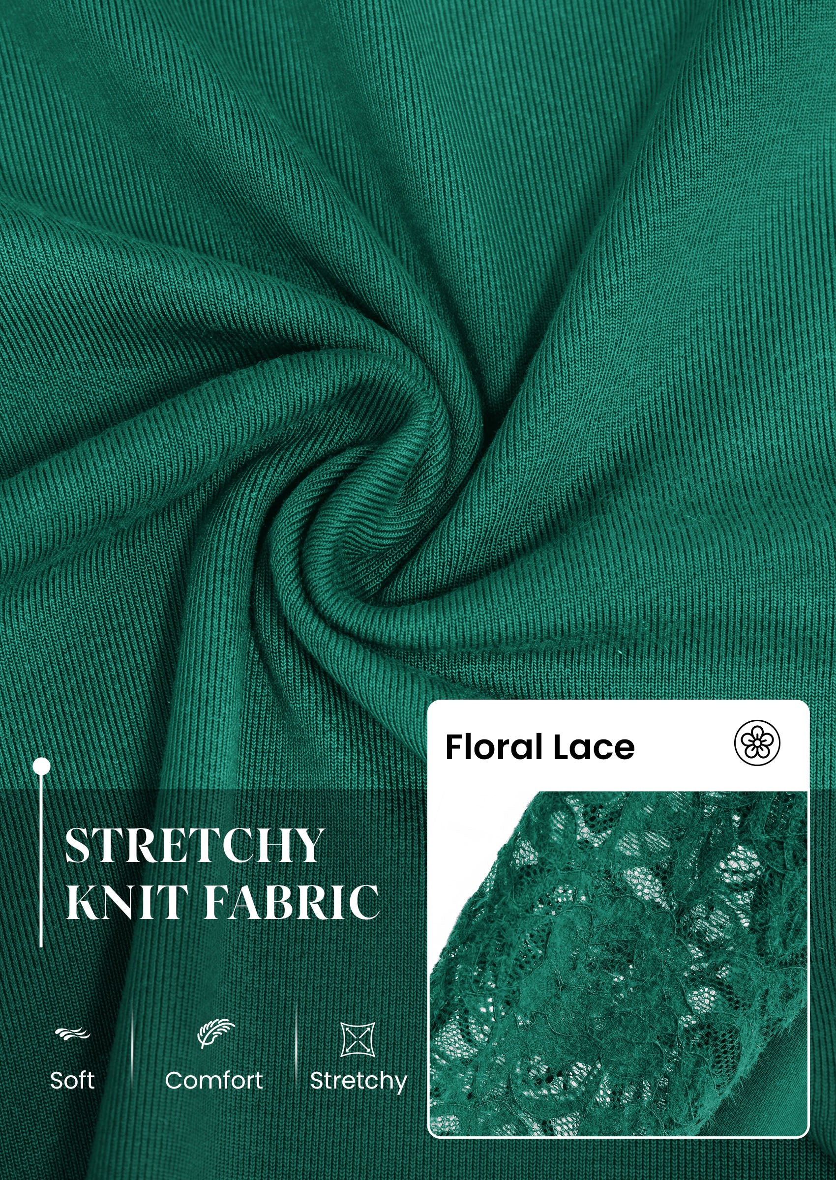 PRETTYGARDEN Sheer Lace Raglan Long Sleeve Shirts for Women | Soft Stretchy Knit,See Through Floral Sleeves,Crewneck Fitted Tshirts,Daily Going Out Tops,Office Layer,Fall Fashion Clothing