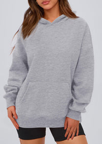 PRETTYGARDEN Womens Oversized Hoodies Fleece Hooded Sweatshirts Long Sleeve Pullover Tops Fall Outfits Winter Clothes