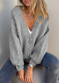 PRETTYGARDEN Cardigan Sweaters for Women Trendy Fall Long Sleeve Button Down Oversized Chunky Knit Sweater Outerwear