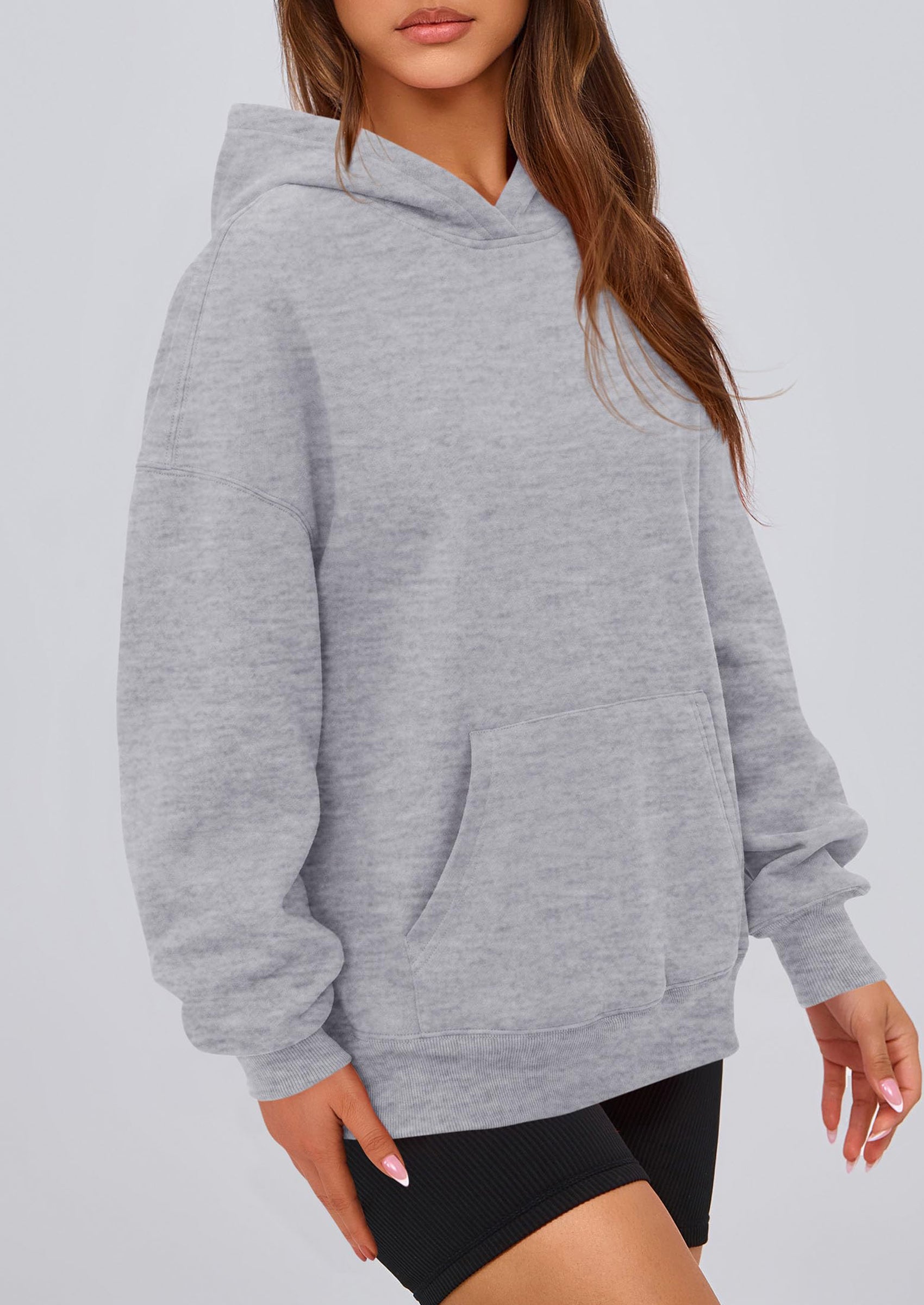 PRETTYGARDEN Womens Oversized Hoodies Fleece Hooded Sweatshirts Long Sleeve Pullover Tops Fall Outfits Winter Clothes