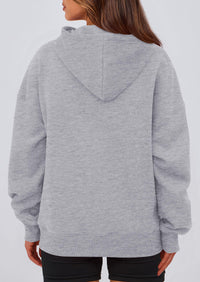 PRETTYGARDEN Womens Oversized Hoodies Fleece Hooded Sweatshirts Long Sleeve Pullover Tops Fall Outfits Winter Clothes