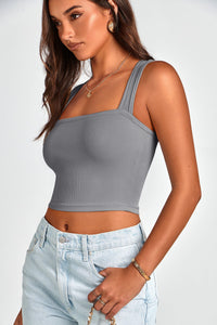 Basic Yoga Workout Crop Top 2 Pack